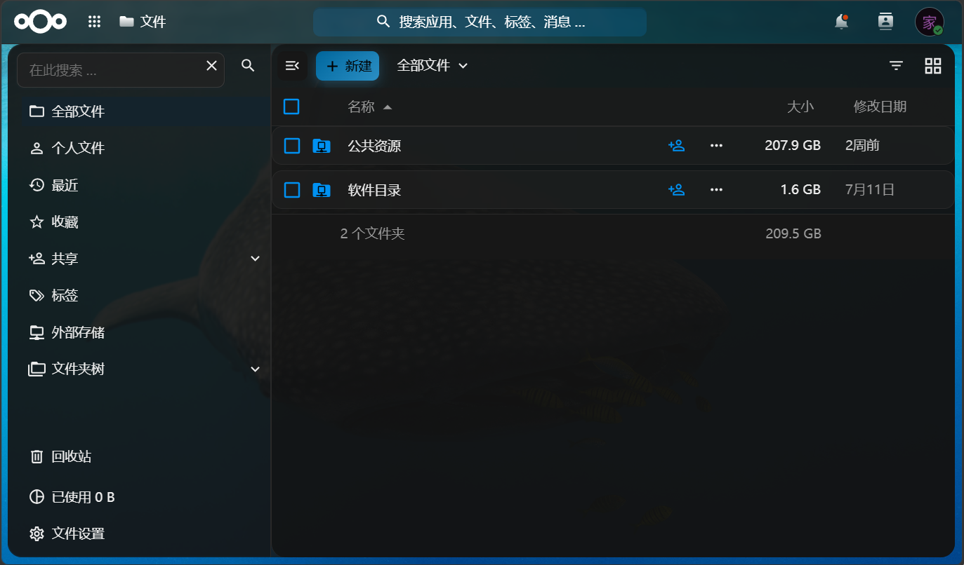 主页-深色 主页-深色
